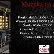 Muzyka na żywo w Canis: Marcin M.