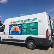 Spirobus Fundacji Neuca dla Zdrowia ponownie wyruszył w trasę  - akcja bezpłatnych badań płuc w Gdańsku