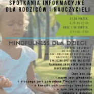 Spotkanie informacyjne dla rodziców - Mindfulness dla dzieci