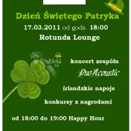 Dzień Świętego Patryka w Rotunda Lounge
