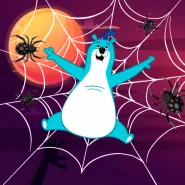 Halloween dla dzieci - W pajęczej sieci