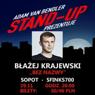 Adam Van Bendler prezentuje: Błażej Krajewski