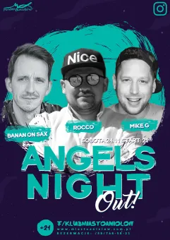Angels Night Out - ROCCO - MIKE G & Banan On Sax