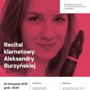 Recital klarnetowy Aleksandry Burzyńskiej