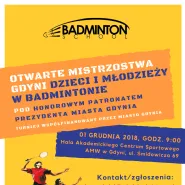 Otwarte Mistrzostwa Gdyni Dzieci i Młodzieży w Badmintonie