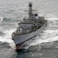 Zwiedzanie brytyjskiej fregaty HMS Westminster