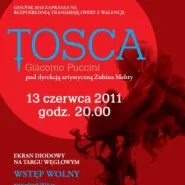 Opera "Tosca" na Targu Węglowym