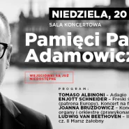 Pamięci Pawła Adamowicza - koncert symfoniczny