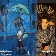 Duet artystyczny: wystawa twórczości Małgorzaty Bieniek (Maggie Piu) i Małgorzaty Stępniak
