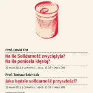 Gdańskie Wykłady Solidarności: David Ost