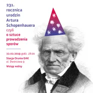 231. rocznica urodzin Artura Schopenhauera