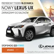 Premierowy tydzień z nowym Lexusem UX