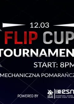 Flip Cup Tournament with ESN UG Gdańsk