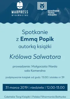 Emma Popik na Gdańskich Targach Książki