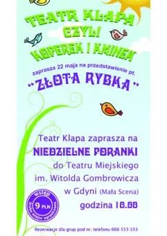 Poranek Teatralny: Teatr Klapa czyli Kminek i Koperek 