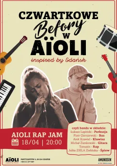 Czwartkowe befory w AïOLI - AïOLI Rap Jam