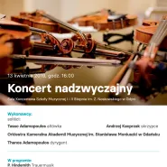 Koncert Nadzwyczajny Orkiestry Kameralnej Akademii Muzycznej w Gdańsku
