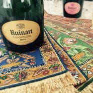 Ruinart & Art - szampańska kolacja urodzinowa Białego Królika