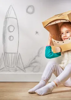 Dzień Kosmosu - zabawa dla dzieci