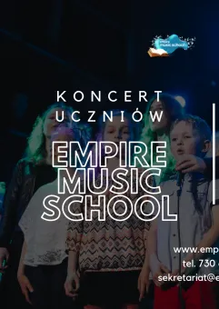 Koncert Semestralny uczniów Empire Music School