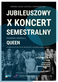 Jubileuszowy X Koncert Semestralny 