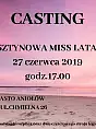 Bursztynowa Miss Lata - casting