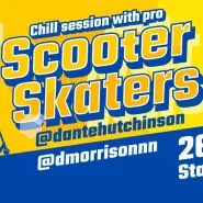 Chill session with Pro Scooter Skaters
