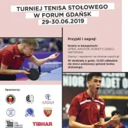 Turniej tenisa stołowego Forum Gdańsk