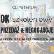 ClipsterUP warsztaty - Sprzedaż & Negocjacje