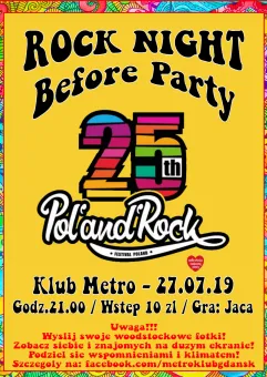 Rock Night: 25. Pol'and'Rock - Before Party