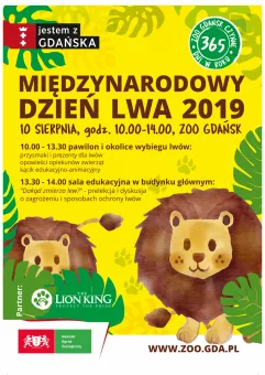 Międzynarodowy Dzień Lwa w gdańskim ZOO