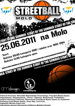 Streetball Molo - Turniej Koszykówki Ulicznej
