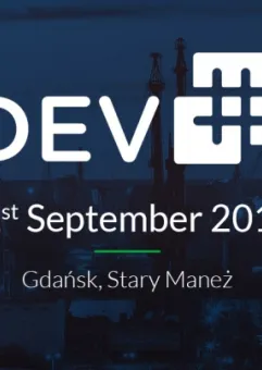 Konferencja IT - Dev# 2019