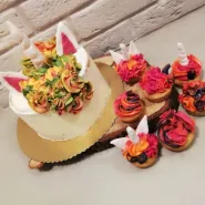 Warsztaty cukiernicze: Jednorożec Unicorn Cake: Tort i babeczki