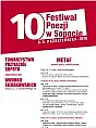 10. Festiwal Poezji