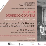 Kultura dawnego Gdańska