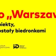 Kino Warszawa - oprowadzanie kuratorskie