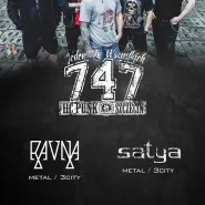 Koncert: 747 + Satya + Ravna