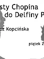Spór o listy Chopina do Delfiny Potockiej