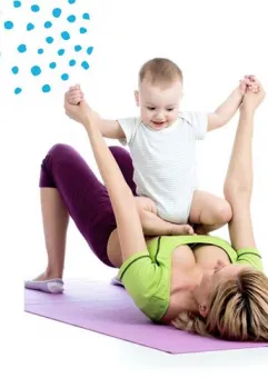 Gimnastyka Mama i bobas - dla maluchów od 2-6 miesięcy