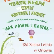 Teatralna Plaża dla Dzieci - Klapa czyli Kminek i Koperek -  Paweł i Gaweł