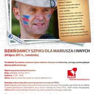 Dzień dawcy szpiku dla Mariusza i innych