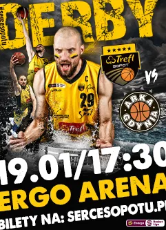 Koszykówka: TREFL Sopot - ASSECO ARKA Gdynia