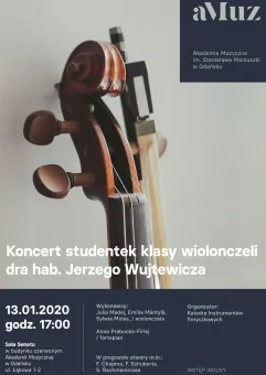 Koncert studentek klasy wiolonczeli