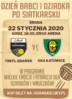 Siatkówka mężczyzn: TREFL Gdańsk - GKS Katowice