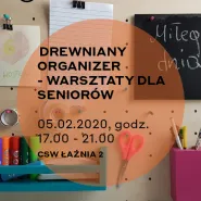 Drewniany organizer 