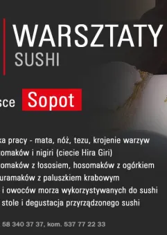 Warsztaty kulinarne sushi