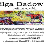 Wilga Badowska: Batik na jedwabiu
