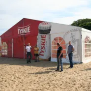 U Rybaka - namiot gastronomiczny na plaży