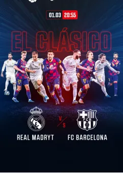 El Clasico. Real Madryt  FC Barcelona